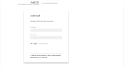 Desktop Screenshot of dealers.arte-international.com